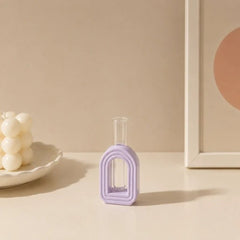 Arched Hydroponic Vase with Test Tube