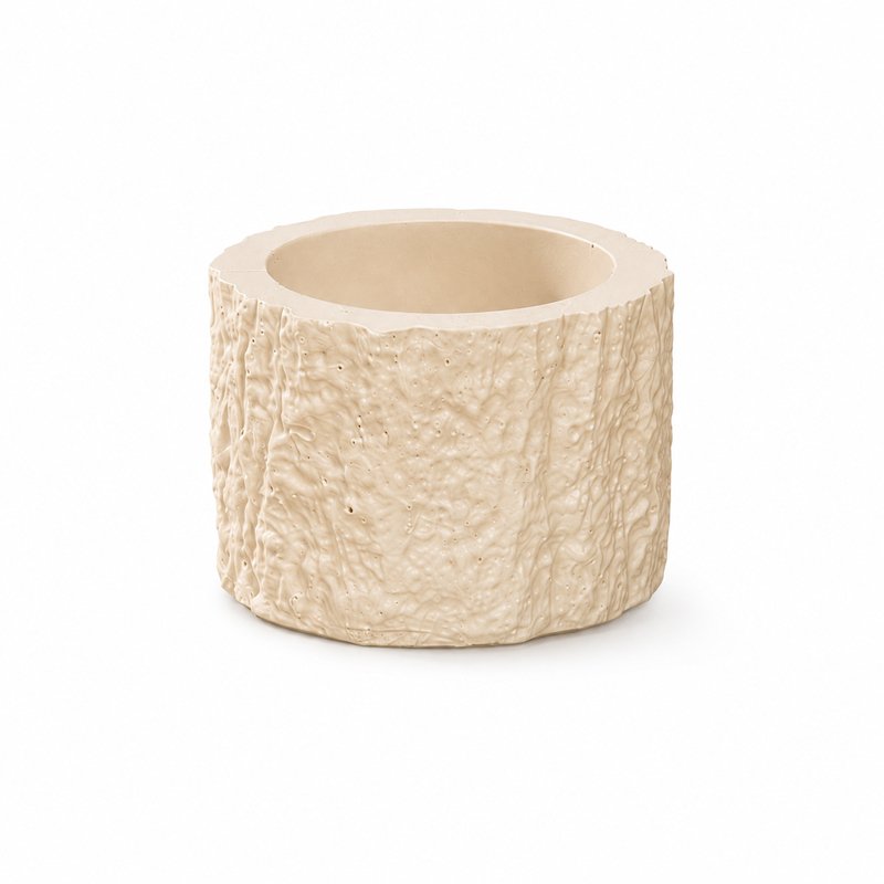 Bark Texture Pot