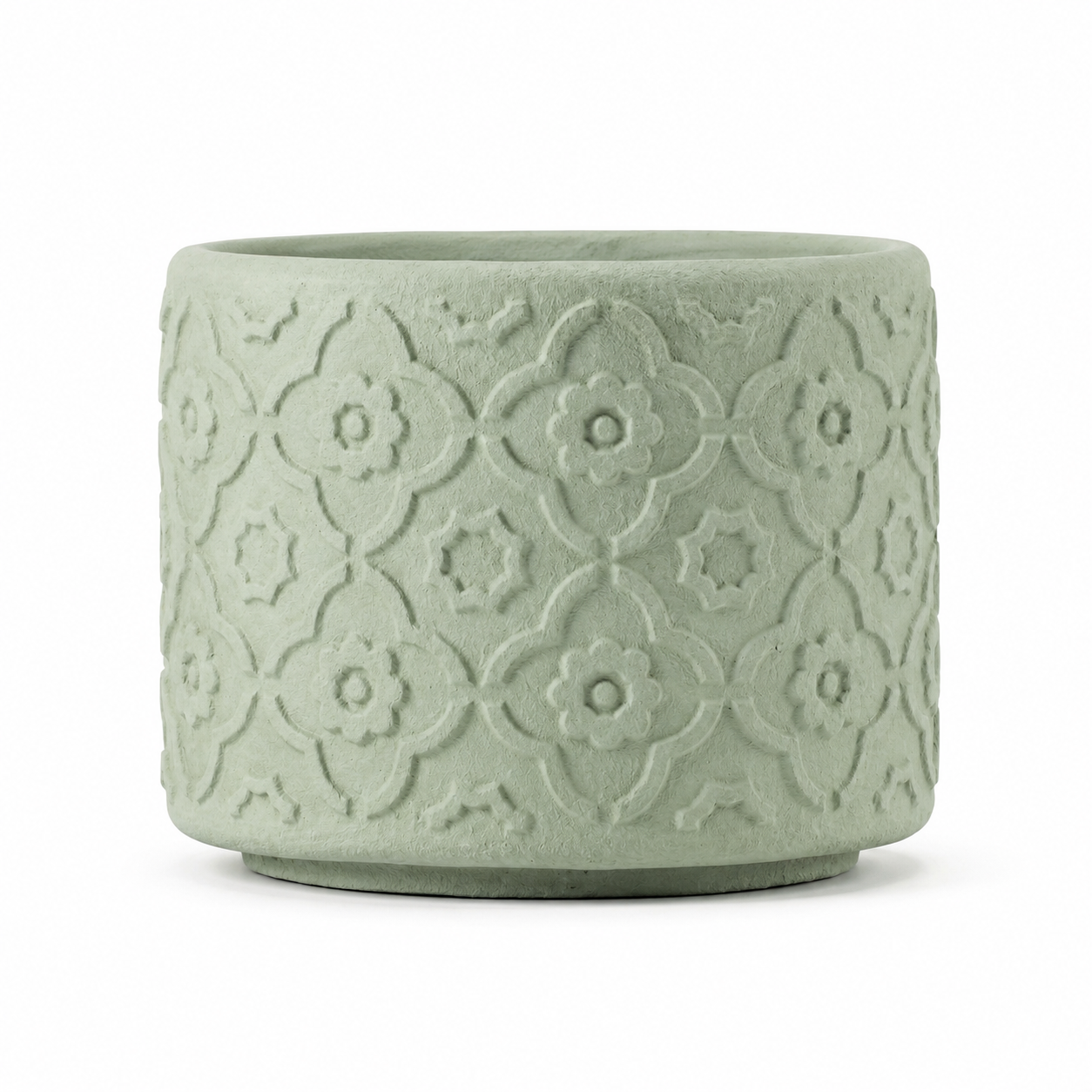 Floral Pattern Pot
