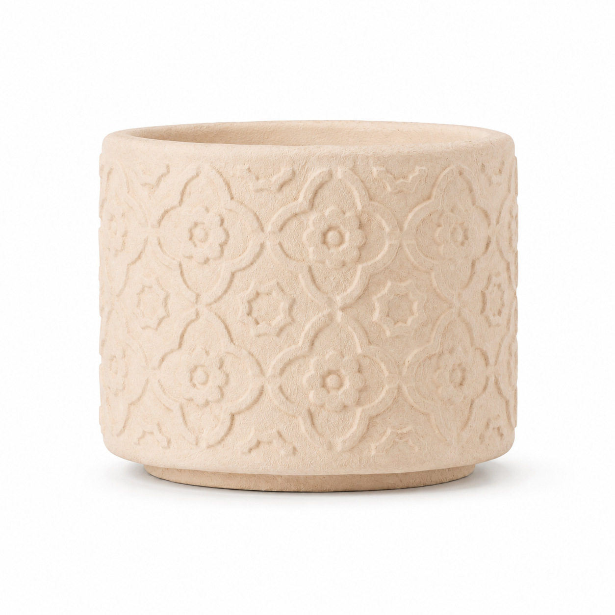 Floral Pattern Pot