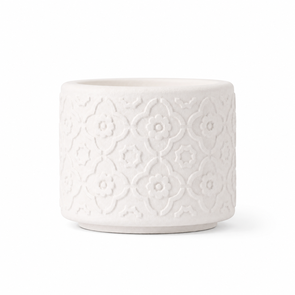 Floral Pattern Pot