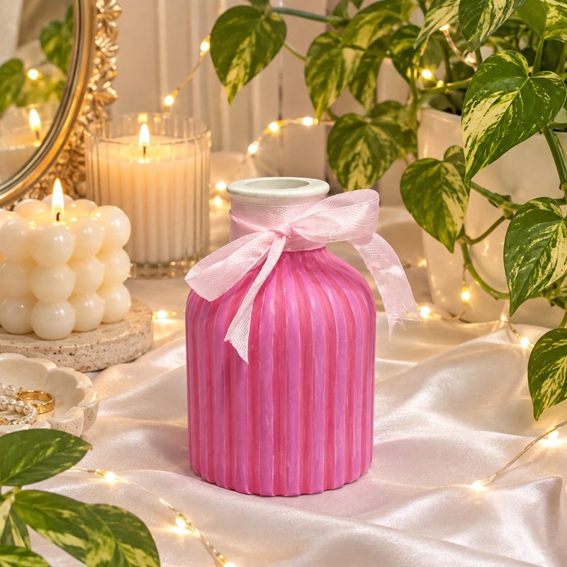 PINK CHARM VASE